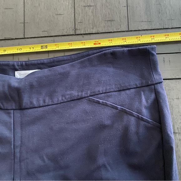 Charter Club Women’s Navy Blue Cambridge Slim Dress Pants Size 18W - Picture 11 of 12